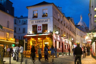 Colorful Montmartre Streets